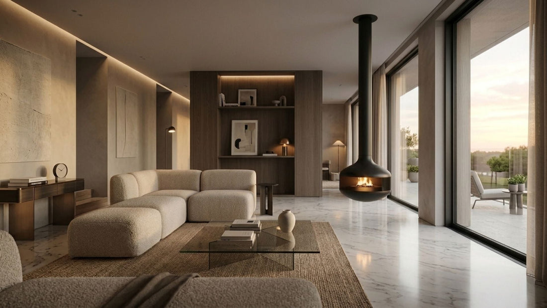 Bioethanol vs wood suspended fireplace: which is best for your home?